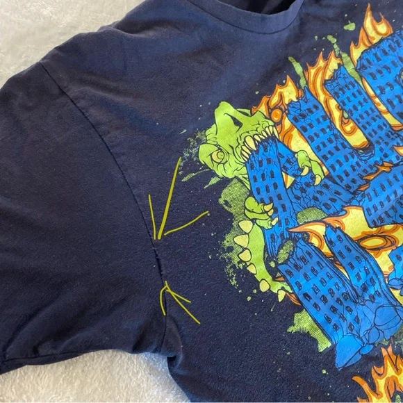 Tultex Fine Jersey Mens L T-Shirt Graphic Tee August Burns Red Summer Casual Fun - Picture 12 of 13